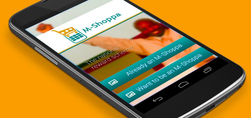Rence Interactive m-shoppa mobile app ui design concept